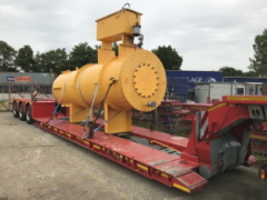 4.06m High Turret on Low Loader